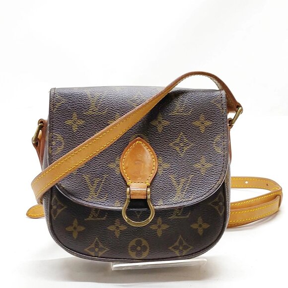 Louis Vuitton Mini Saint Cloud Brown Monogram Shoulder Bag lux-234-092225 - Picture 1 of 9